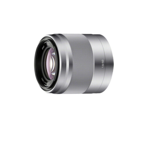 Sony E 50mm F1.8 OSS zilver