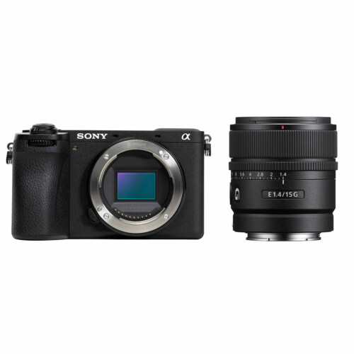 Sony A6700 zwart + 15mm f/1.4 G
