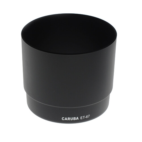 Caruba ET 67 Zonnekap Zwart