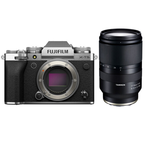 Fujifilm X-T5 zilver + Tamron 17-70mm f/2.8 DI III-A VC RXD