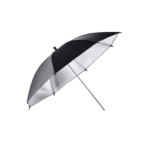 Godox Flitsparaplu 84cm, zilver / zwart