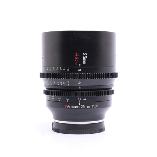Tweedehands 7Artisans 25mm T1.05 Vision Sony E Occasion M4041