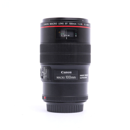 Tweedehands Canon EF 100mm F/2.8 L Macro IS USM Occasion M4398