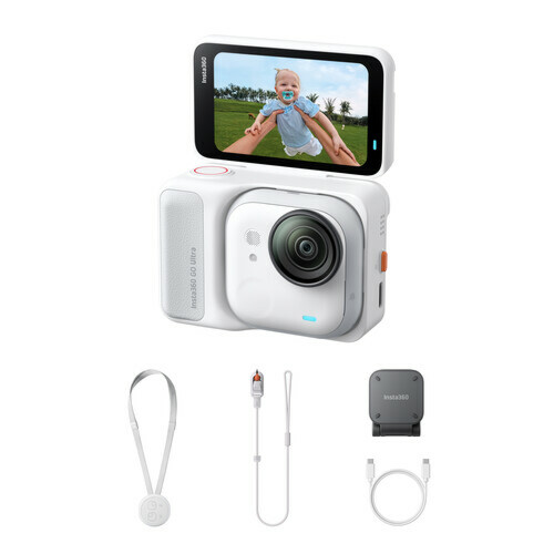 Insta360 GO Ultra Creator Bundle | Arctic White

