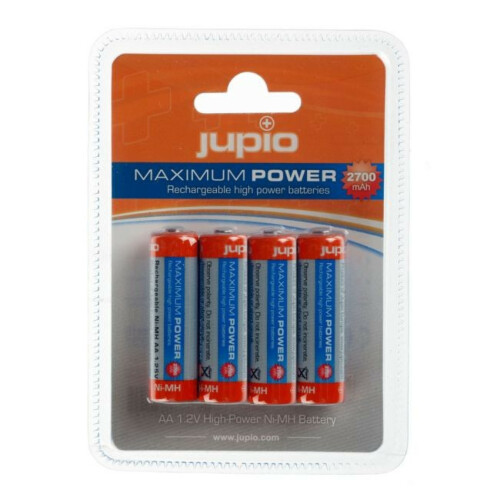 Jupio Ni-MH AA 2700 mAh 4 st. blister