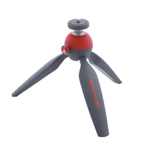 Manfrotto Manfrotto Pixie Mini Tripod Red