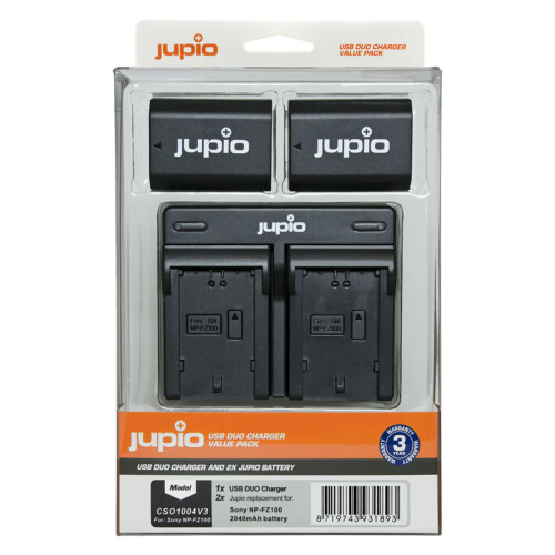 Jupio NP-FZ100 USB Duo Charger Kit