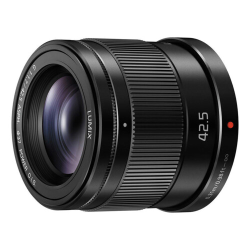 Panasonic Lumix G 42.5mm f/1.7 Asph. Power O.I.S. zwart