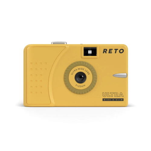 Reto Ultra Wide & Slim film camera - Muddy Yellow