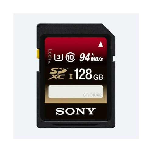 Sony SFG1UX2 128GB SDXC UHS-I U3 Geheugenkaart R94 W70