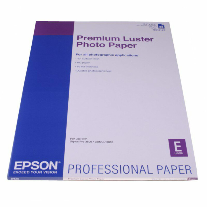 Doorzichtig romantisch Verleiden Epson Premium Luster Fotopapier A2 | 25 vel