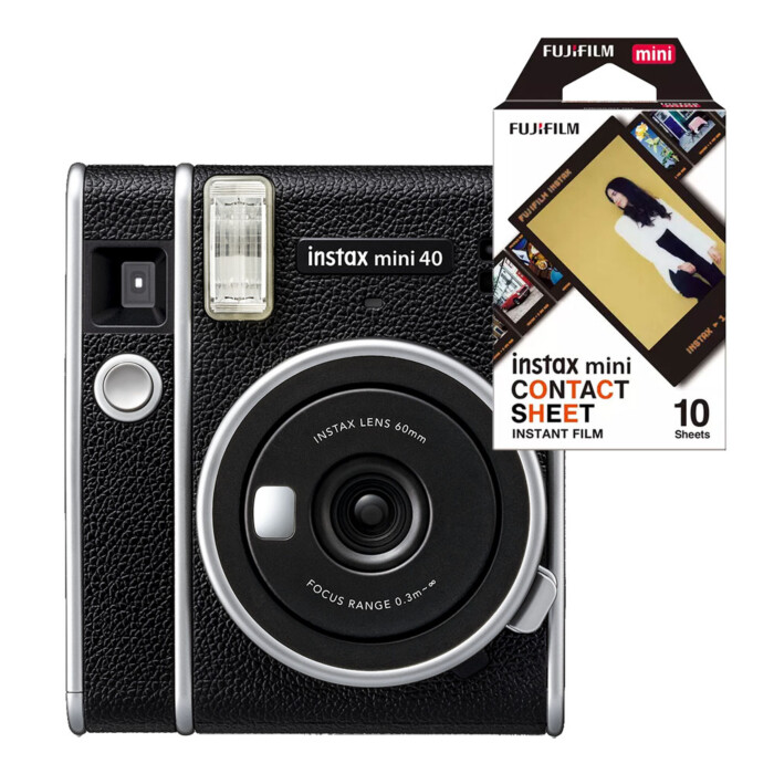 Uitverkoop intellectueel kalligrafie Fuji Instax Mini 40 + 10 Shot Bundle