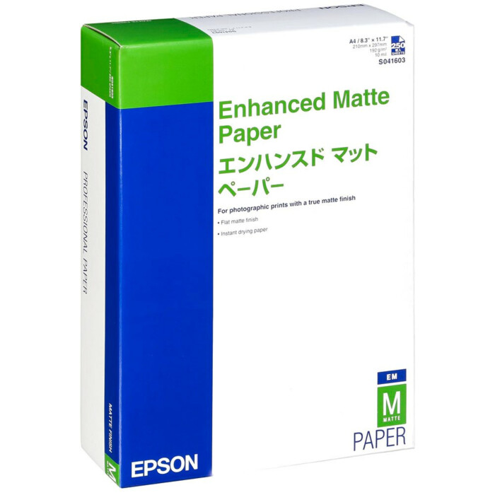Demon vandaag verwijzen Epson Enhanced Matte Fotopapier A4 | 250 vel