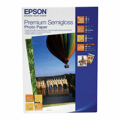 beroerte olie elk Epson Premium Semi Gloss Fotopapier 10x15 cm | 50 vel