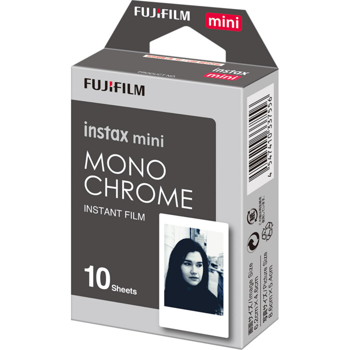 oven Product Intrekking Fujifilm Instax Mini Monochrome | 10 foto's