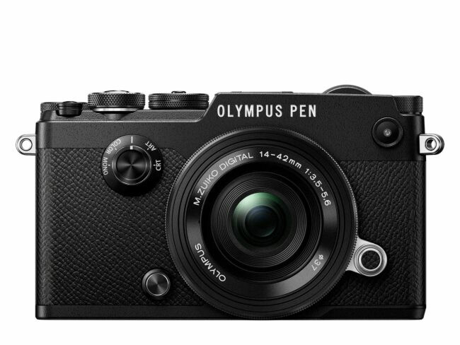 Londen Bedrijfsomschrijving huren Olympus PEN-F zwart + 17mm F1.8