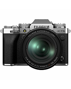 Fujifilm X-T5 zilver + 16-80mm f/4.0 R OIS WR