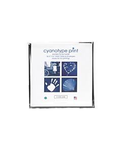 Cyanotype Notecard kit 6x6" 6 kaarten