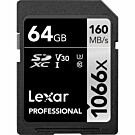 Lexar SDXC Professional UHS-I 1066x 64GB

