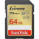 Sandisk 64GB SDHC Extreme 170mb/s U3 UHS-I V30
