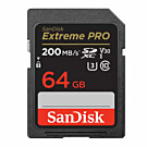 Sandisk 64GB SDHC Extreme Pro 200mb/s U3 UHS-I V30
