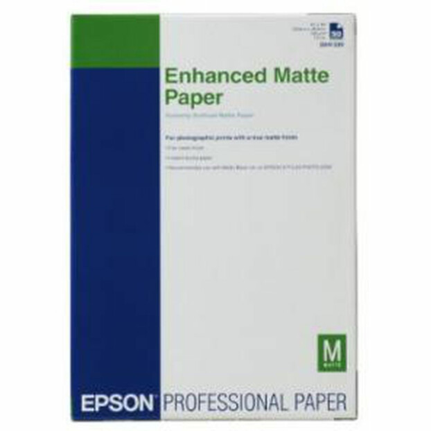 Epson Enhanced Matte Fotopapier A3+ | 100 vel