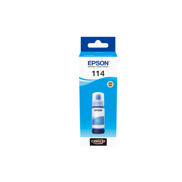 Epson 114 EcoTank inktfles | Cyaan