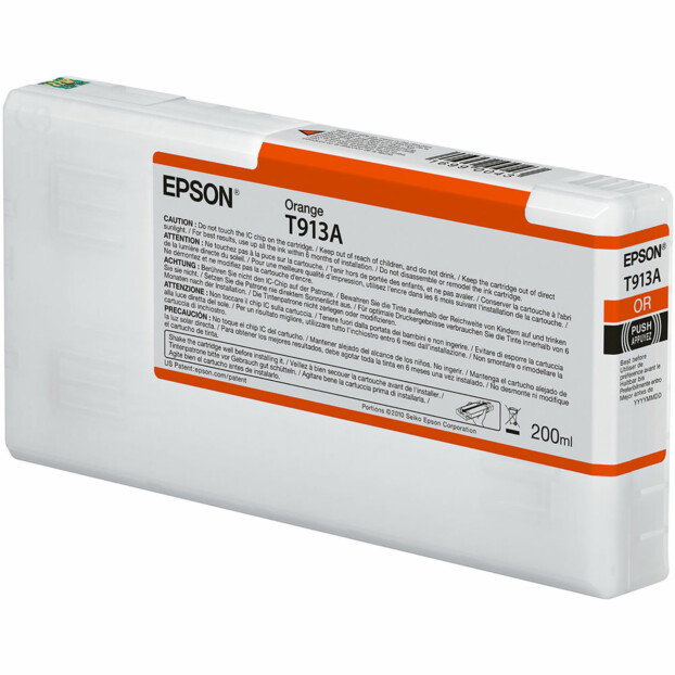 Epson T913A UltraChrome HDX inktpatroon | Oranje