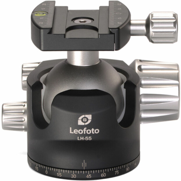 Leofoto LH-55 balhoofd + QP-70 snelkoppelingsplaat