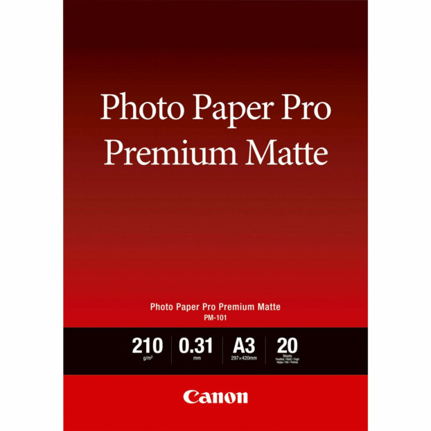 Canon Pro Premium Mat Fotopapier A3 | 20 vel