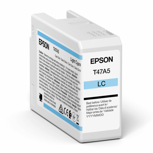 Epson T47A5 UltraChrome Pro 10 inktpatroon | Licht Cyaan