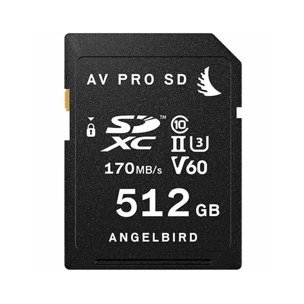 Angelbird SDXC AV PRO V60 512GB 280MB/s UHS-II