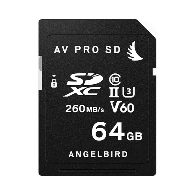 Angelbird SDXC AV PRO V60 64GB 280MB/s UHS-II