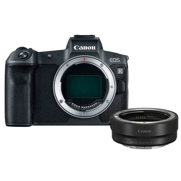 Canon EOS R + EF-RF adapter