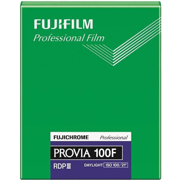 Fujifilm Provia ISO 100 vlakfilm 4x5" | 20 sheets