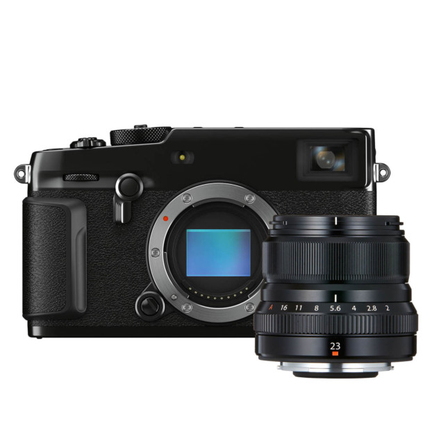 Fujifilm X-Pro3 Titan zwart + XF 23mm f/2.0 R WR