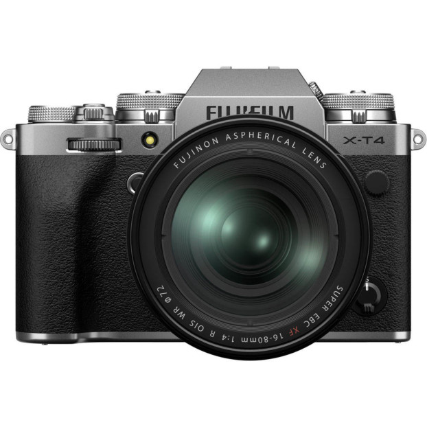 Fujifilm X-T4 zilver + 16-80mm f/4.0 R OIS WR