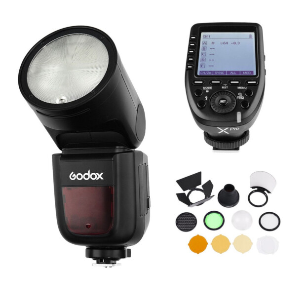 Godox Speedlite V1 Nikon X Pro Trigger Accessories Kit