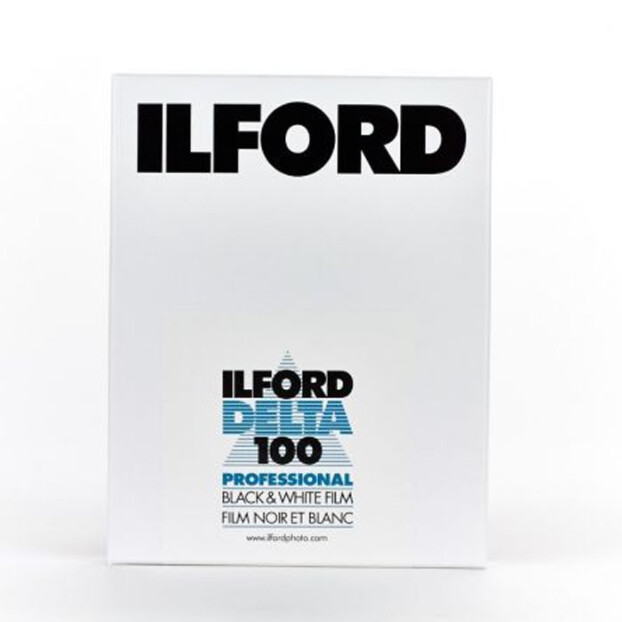 Ilford Delta ISO 100 vlakfilm 4x5" | 100 sheets