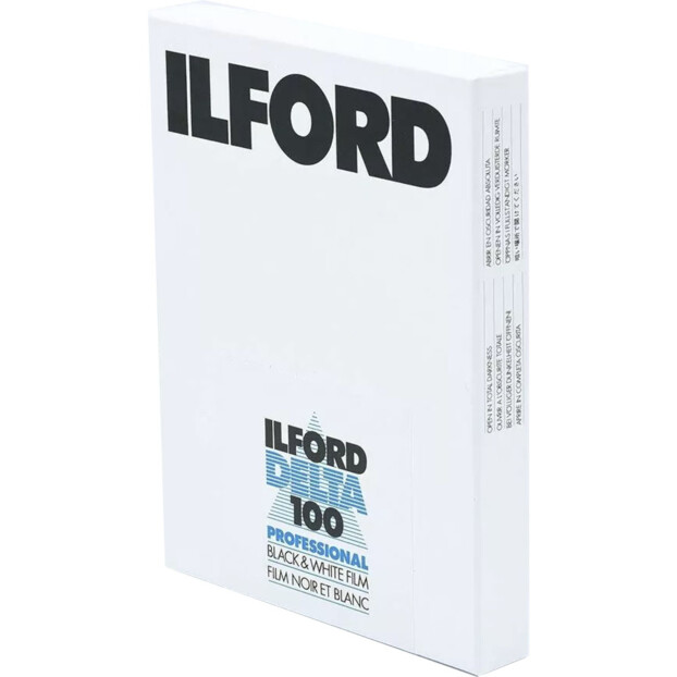 Ilford Delta ISO 100 vlakfilm 8x10" | 25 sheets