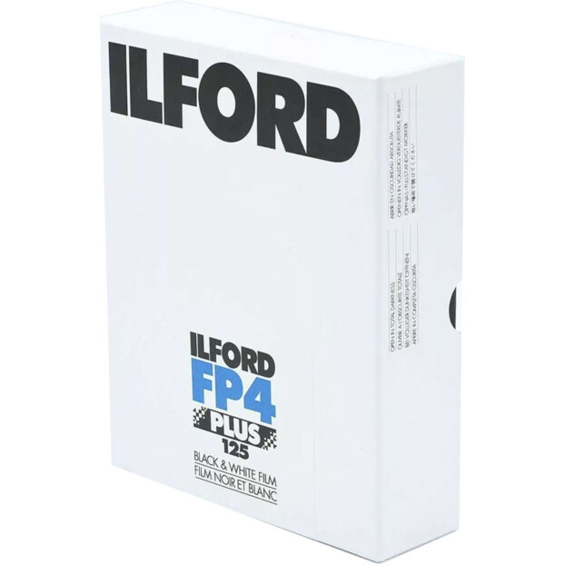 Ilford FP4 Plus ISO 125 vlakfilm 4x5" | 100 sheets