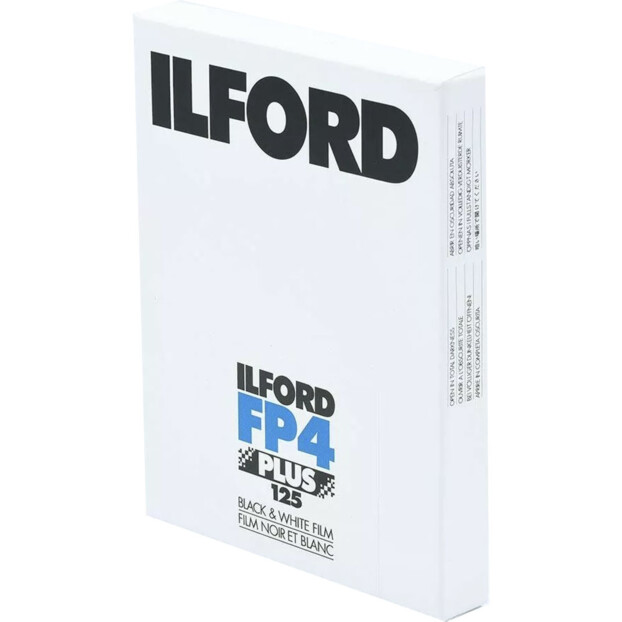 Ilford FP4 Plus ISO 125 vlakfilm 4x5" | 25 sheets