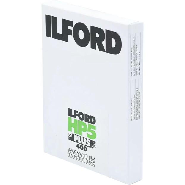 Ilford HP5 Plus ISO 400 vlakfilm 4x5" | 25 sheets