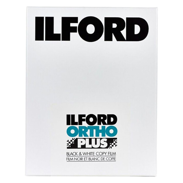 Ilford Ortho Plus ISO 80 vlakfilm 4x5" | 25 sheets