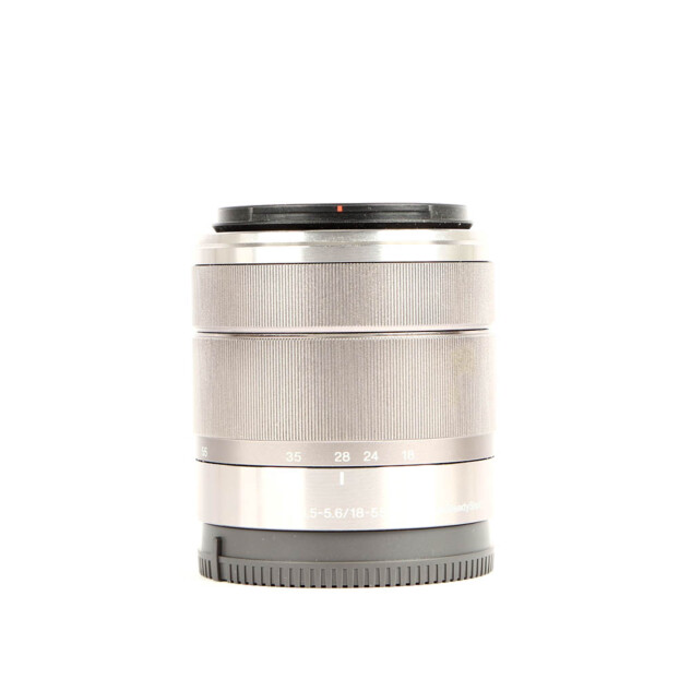 Sony E 18-55mm F3.5-5.6 OSS Zilver Occasion 6911