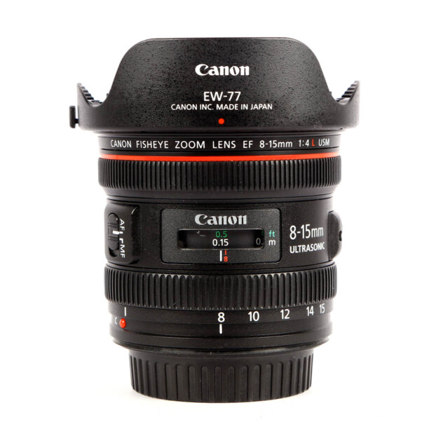 Canon EF 8-15mm F/4L Fisheye USM Occasion 7039