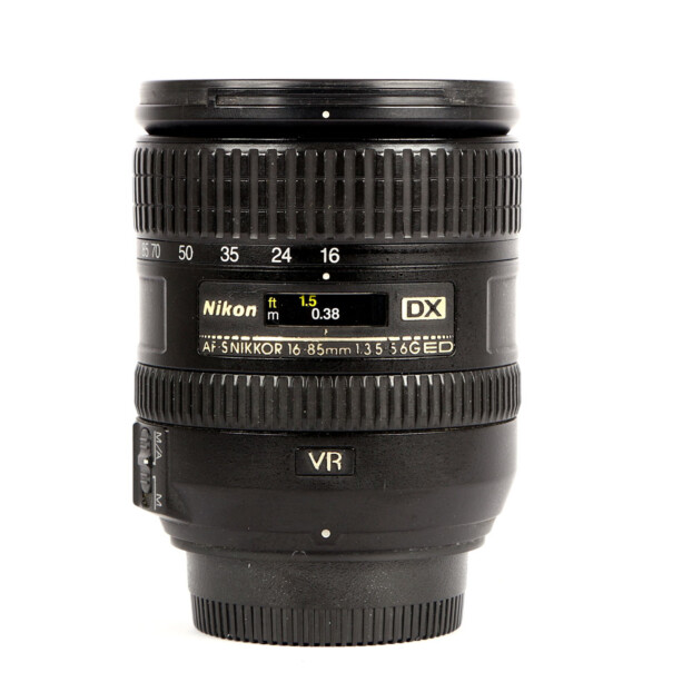Nikon AF-S 16-85mm f/3.5-5.6G ED VR DX Occasion 458