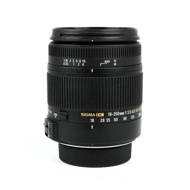 Sigma 18-250mm F/3.5-6.3 DC Macro OS HSM Nikon Occasion M1150