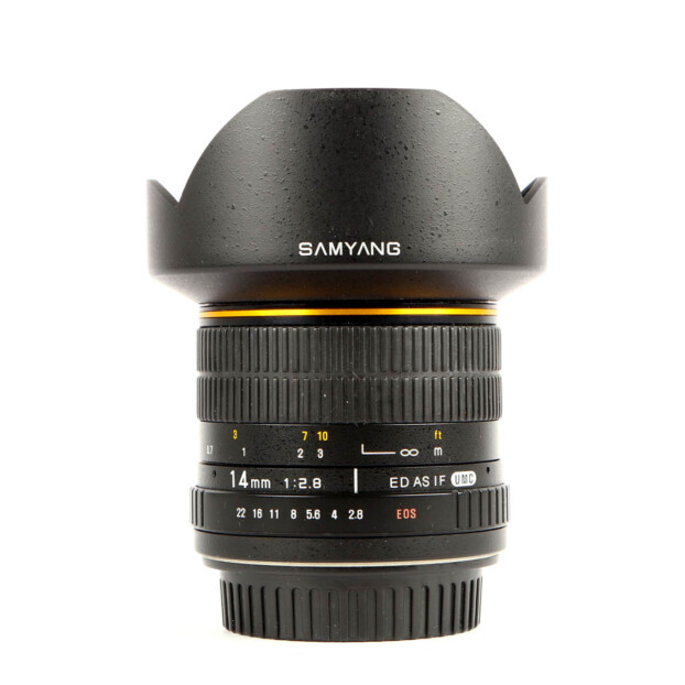 Samyang 14mm f/2.8 ED AS IF UMC Canon EF Occasion 6712