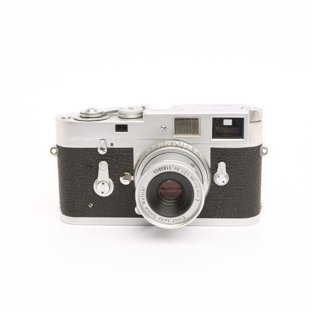 Leica M2 Body + Leica Elmar 50mm f/3.5 Occasion M2954